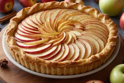 Thumbnail for Tarte aux pommes avec pâte feuilletée